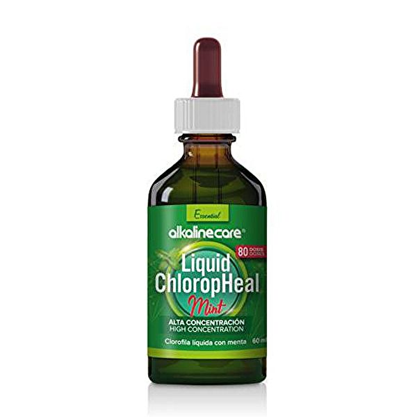 LIQUID CHLOROPHYLL WITH MINT 60 ml - ALKALINECARE