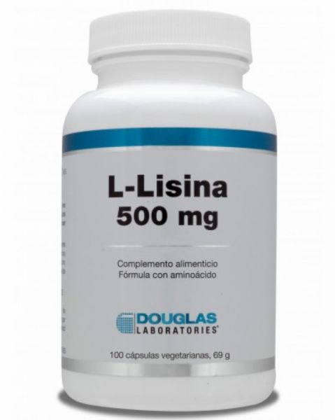 L-Lisina 500 mg 100 cápsulas - DOUGLAS