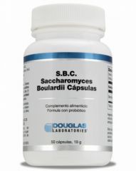 Comprar DOUGLAS SBC Saccharomyces Boulardii 3 bilhões de CFU 50 cápsulas Por 32,09€