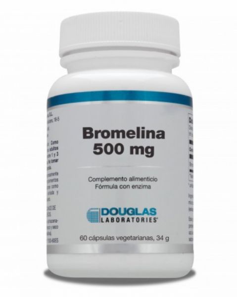 Bromelain 500 mg 60 Capsules - DOUGLAS