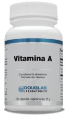 Comprar DOUGLAS Vitamina A 4000 UI 100 Càpsules Per 15,16€