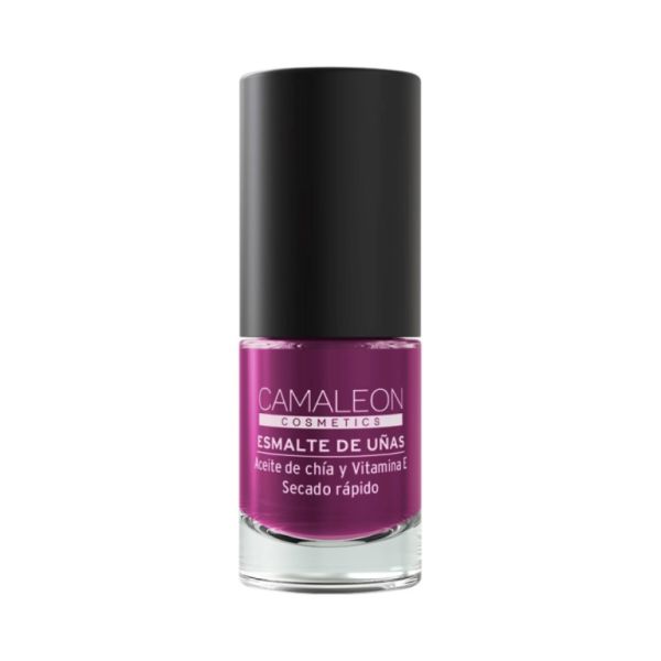 Laca uñas Nº5 Berenjena 6 ml - CAMALEON