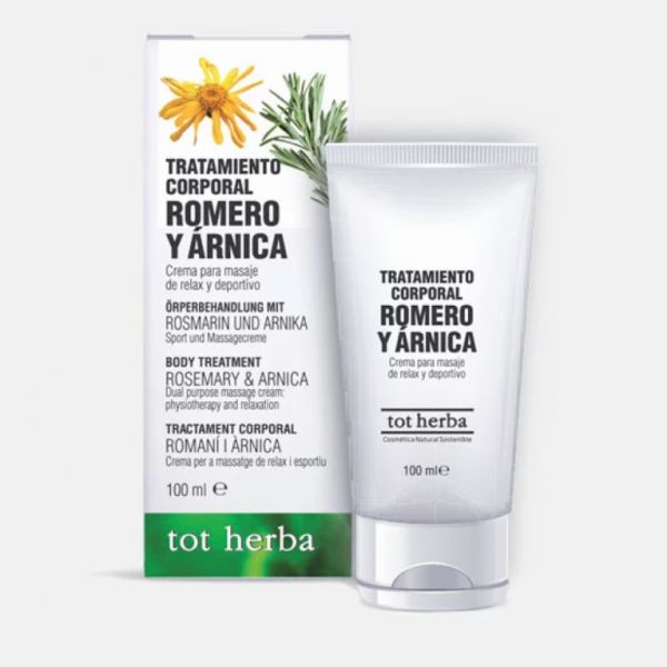 CRÈME ROMARIN ET ARNICA 100 ml - TOT HERBA