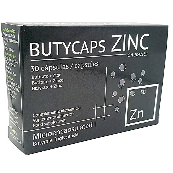 Butycaps Zinc 30 cápsulas - ELIE HEALTH