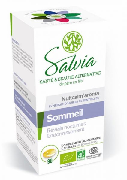 Nuitcalm'aroma sommeil 90 Gélules