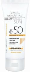 Comprar GEROVITAL Crema Solar Facial FPS50 Tono Dorado 50 ml Por 27,95€