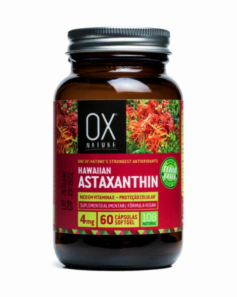 HAWAIISCHES ASTAXANTHIN 60 KAPSELN