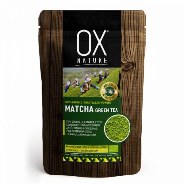 MATCHA CHÁ VERDE EM PÓ 70 GR - El Oro de los Andes