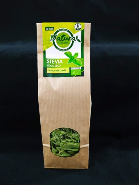 FOGLIA DI STEVIA SECCA 50 GR - El Oro de los Andes