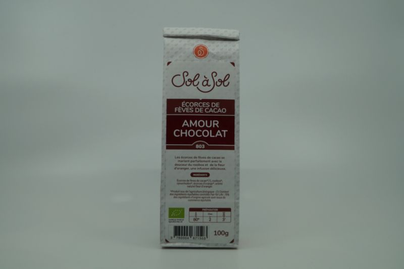 AMOUR CHOCOLAT ROOIBOS GUSCIO DI CACAO ALL'ARANCIA