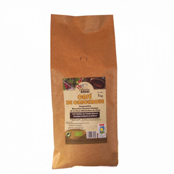 CAFE MOLIDO DE TUESTE NATURAL 1 KG