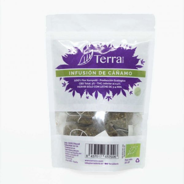 HEMP INFUSION 25 PYRAMIDS - El Oro de los Andes