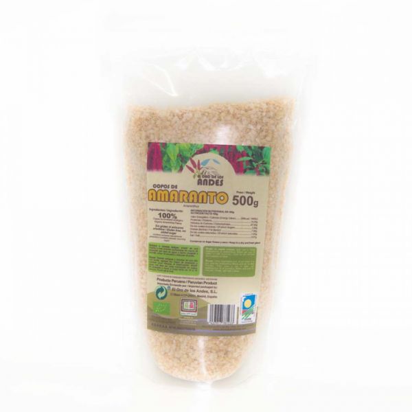 AMARANTH FLAKES 500 GR - El Oro de los Andes