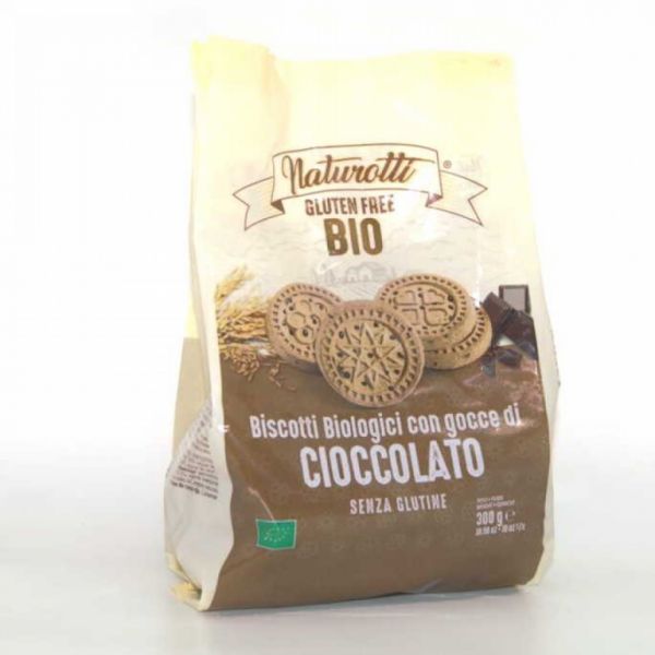 GALLETAS CON GOTAS DE CHOCOLATE (BISCOTTI) 300 GR