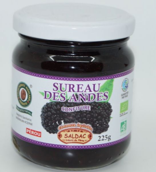 SAUCO DE LOS ANDES JAM 225 GR - El Oro de los Andes