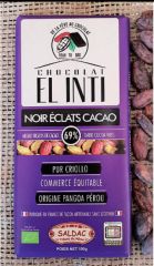 Buy El Oro de los Andes CHOCOLATE WITH COCOA PEPPERS 69% 100 GR By 3,99€