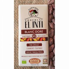 Comprar El Oro de los Andes CHOCOLATE BRANCO 40% CACAU 100 GR Por 4,13€