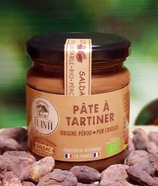 PATE DE CACAO AU LAIT ET NOISETTE 230 GR