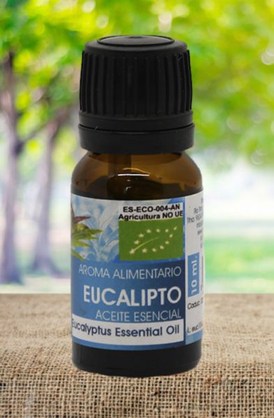 ORGANIC EUCALYPTUS ESSENTIAL OIL 10 ML