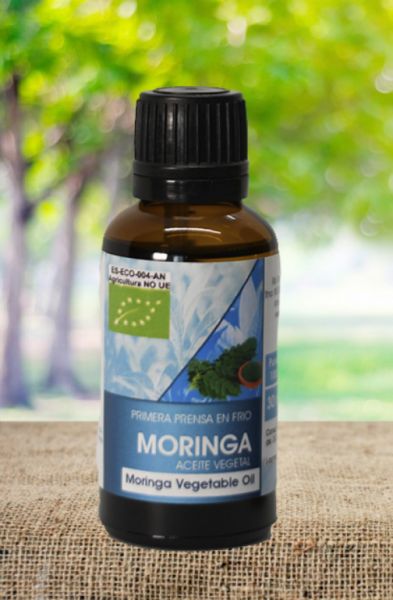 ORGANIC MORINGA VEGETABLE OIL 30 ML