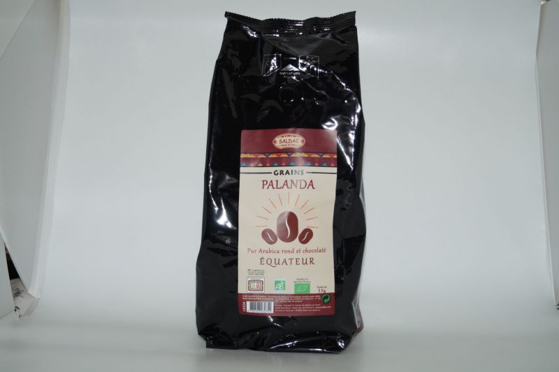 CAFE DE TUESTE NATURAL EN GRANO ECUADOR 1KG