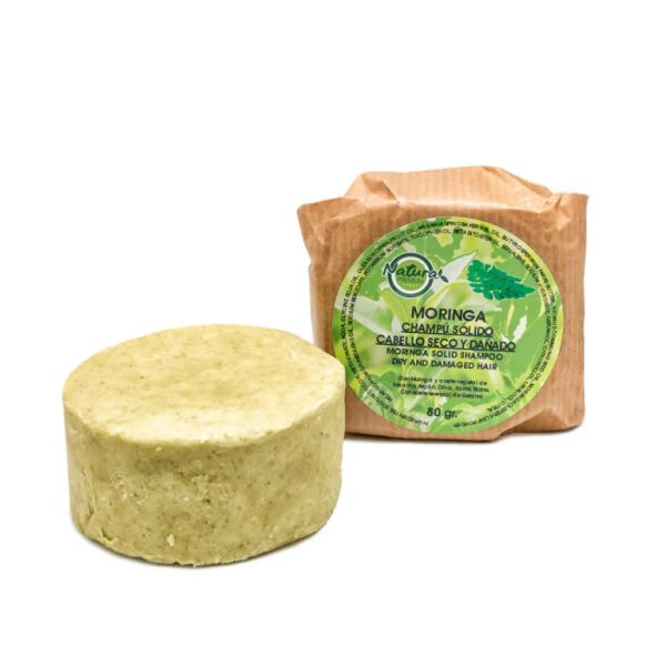 MORINGA SOLID SHAMPOO 80 G - El Oro de los Andes