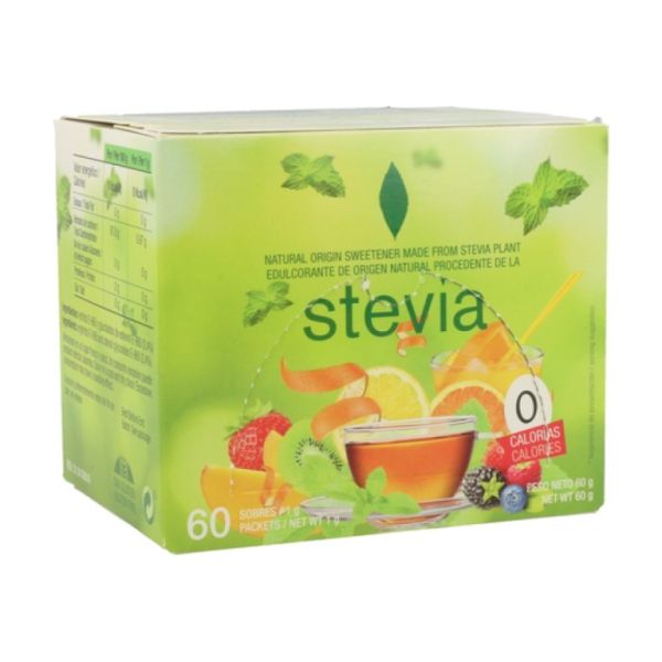 STEVIA 60 BUSTINE MONODOSE - El Oro de los Andes