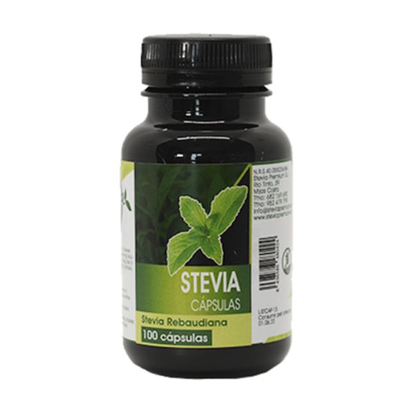 STEVIA 100 CAPSULAS - El Oro de los Andes