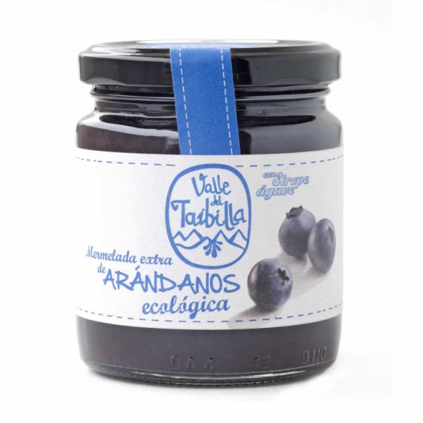 CONFITURE EXTRA BLEUET 260 G - El Oro de los Andes