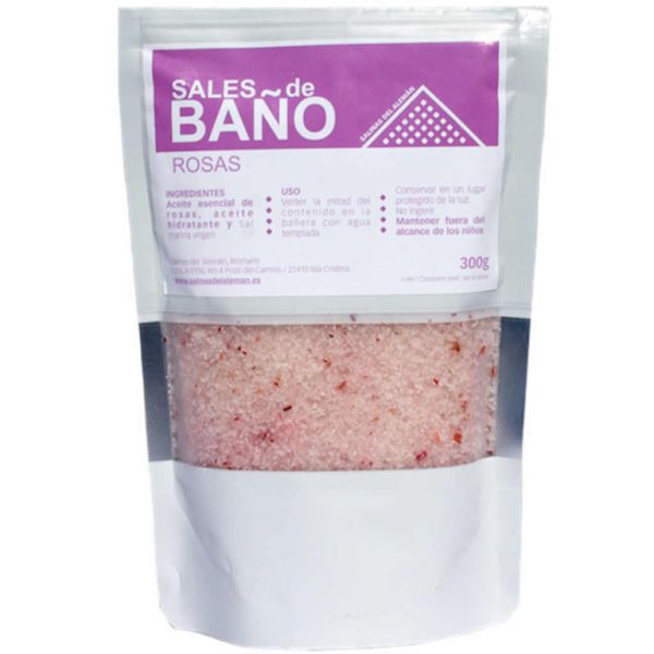 Badesalz Rosen 300 g - El Oro de los Andes