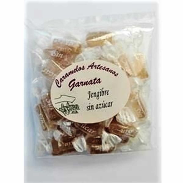 Bonbons au gingembre sans sucre 100 g