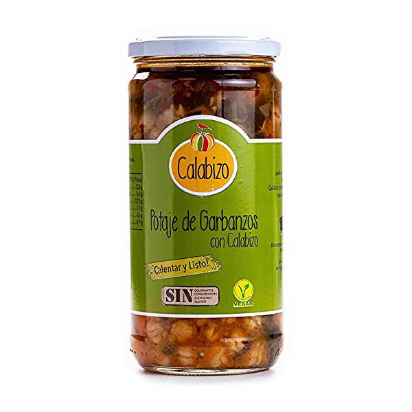 Natural Calabizo Chickpea Stew 720 ml