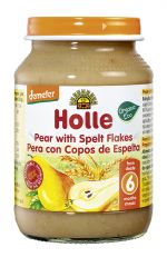 Buy HOLLE Pear Potito with Spelled Flakes + 6 Months 190 g By 1,63€