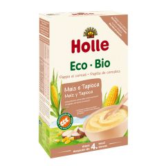 Buy HOLLE Corn Porridge with Tapioca +4 Months Gluten-Free 250 g By 4,10€