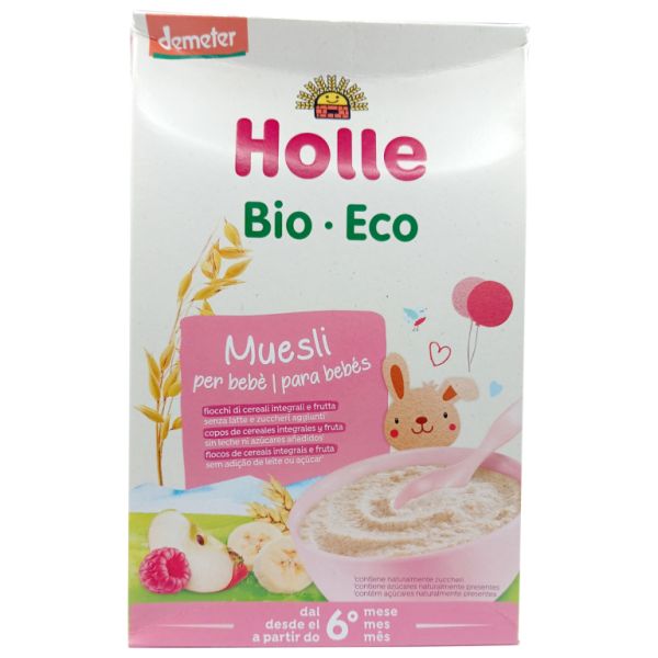 Farineta de Muesli + 6 Mesos 250 g - HOLLE Img 3