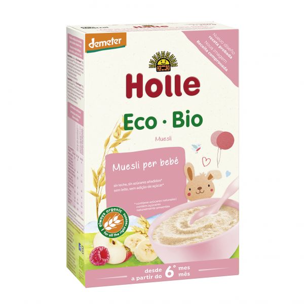 Farineta de Muesli + 6 Mesos 250 g - HOLLE