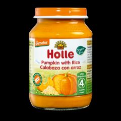 Comprar HOLLE Abóbora Potito com Arroz + 4 Meses 190 g Por 1,56€