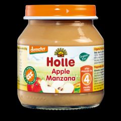 Buy HOLLE Potito 100% Apple + 4 Months 125 g By 1,39€