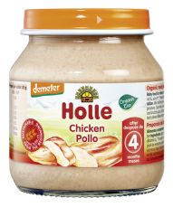 Buy HOLLE Chicken Potito + 4 Months 125 g By 2,41€