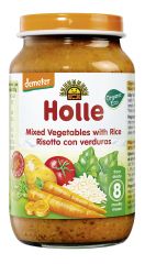 Buy HOLLE Potito Vegetables with Rice + 8 Months 220 g By 1,84€