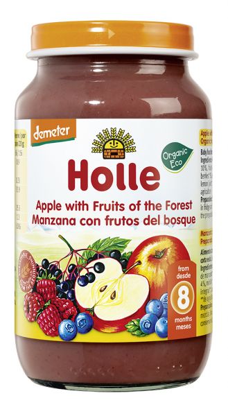 Potet Fruites del Bosc i Poma + 8 Mesos 220 g