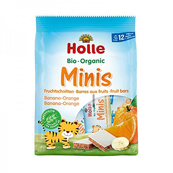 Mini-Bananen- und Orangenriegel + 12 Monate 100 g Img 2