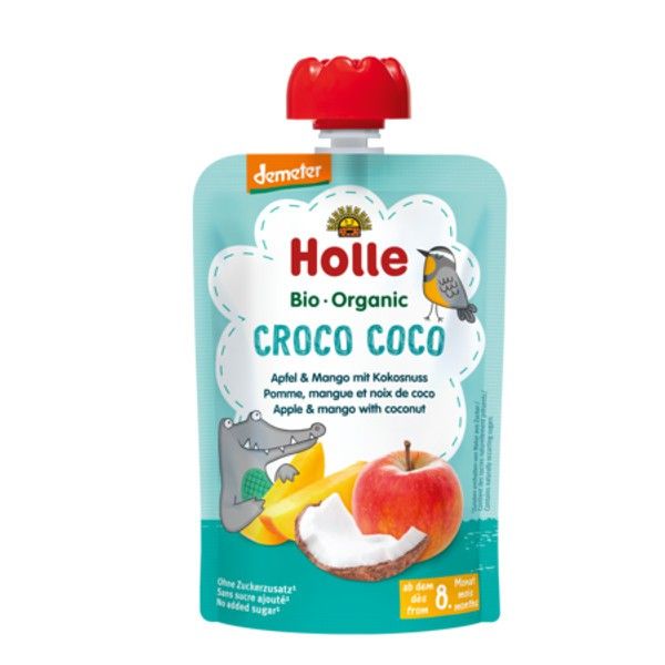 Croco Coconut Smoothies 100 g + 8 månader - HOLLE