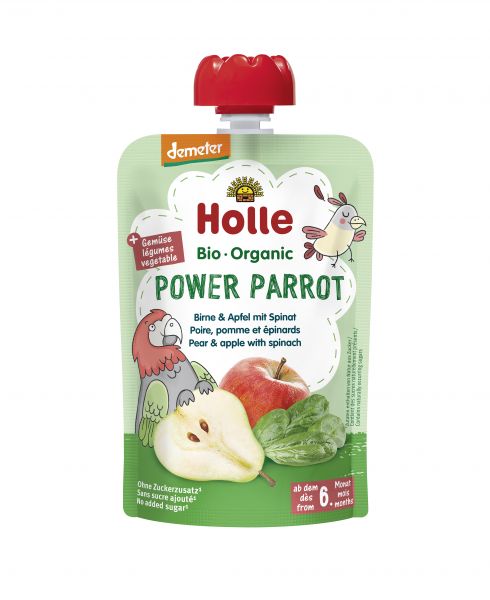 Smoothie van peer, appel en spinazie + 6 maanden 90 g