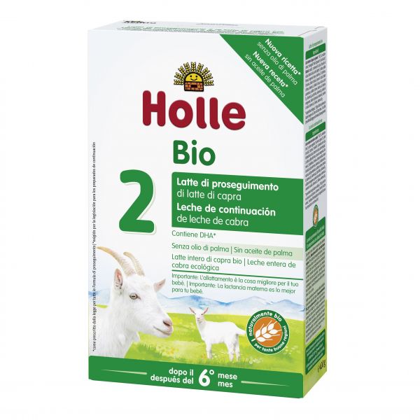 Lait de Suite de Chèvre 2 + 6 Mois 400 g - HOLLE