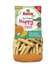 Buy HOLLE Wheat Sticks with Pumpkin and Rosemary + 3 Years 100 g From From 2,48€