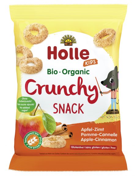 Snack Riso Con Mela E Cannella + 3 Anni - HOLLE