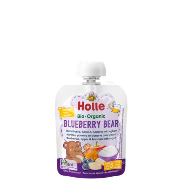 Blueberry Bear Smoothies 85 g + 8 månader - HOLLE