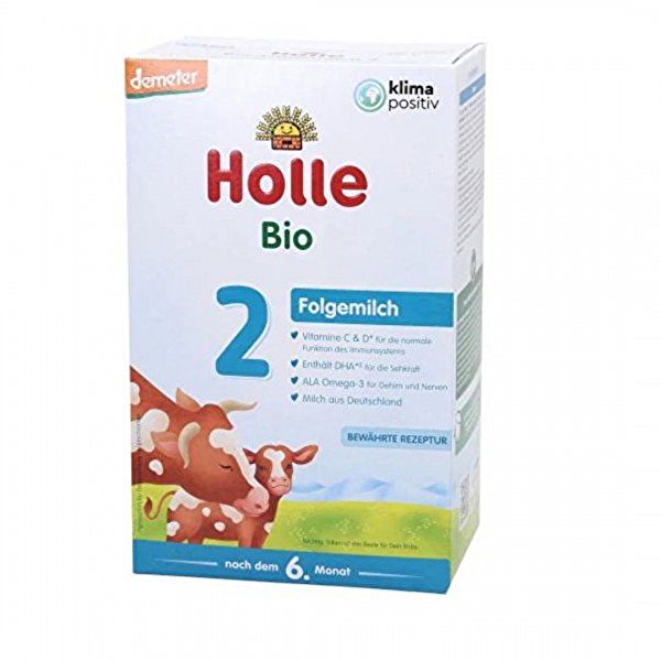 Fortsetzungsmilch 2 + 6 Monate 600 g (Kuh) - HOLLE