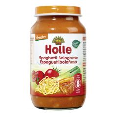 Buy HOLLE Potito Spaghetti Bolognese + 8 Months 220 g By 1,68€